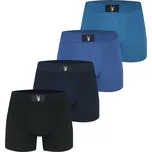 FANNIFEN Pánské bambusové boxerky M6798AL 4ks v balení Barva: Mix, Velikost: 3XL