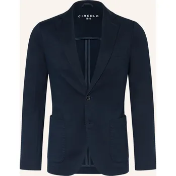 Pánské sako Circolo 1901 Pánské Slim Fit Sako Z Džersejové Tkaniny, tmavě...