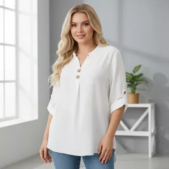 Dámská tunika Dámská tunika Týna bílá barva L1783