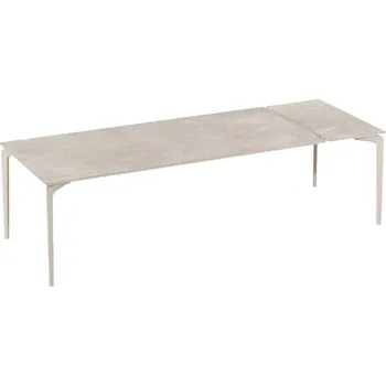 Jídelní stůl Fast Hliníkový rozkládací jídelní stůl Allsize, Fast, obdélníkový 220-270x100x76 cm, rám hliník barva dle vzorníku, deska keramika kat. R1 barva dle vzorníku