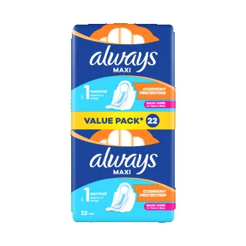 Menstruační vložka Always vložky (22ks/fol) Maxi Normal Duo