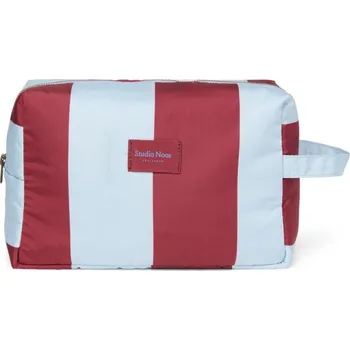 Přebalovací taška STUDIO NOOS Bold Stripe Toiletry - toaletní taštička | Bordeaux/Light Blue