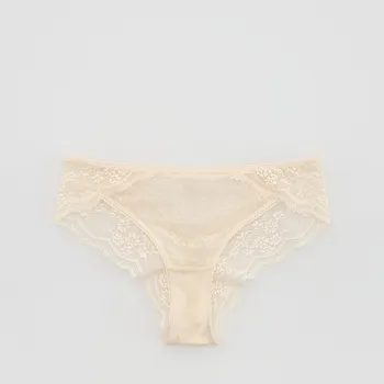 Dámské spodní prádlo Reserved - Krajkové kalhotky - krémová - 788HQ-01X - 788HQ-01X-L