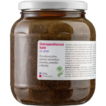 Doplněk stravy Dědek Kořenář Ostropestřecová kaše se lnem 900 ml