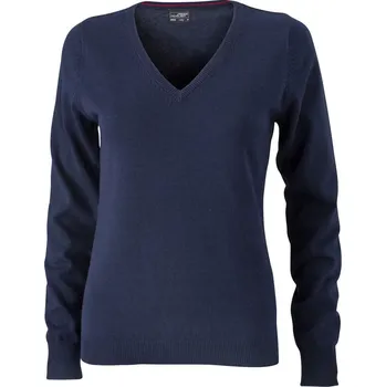 Pánský svetr Kariban Svetr dámský společenský AK966 Barva: Modrá, Velikost: L