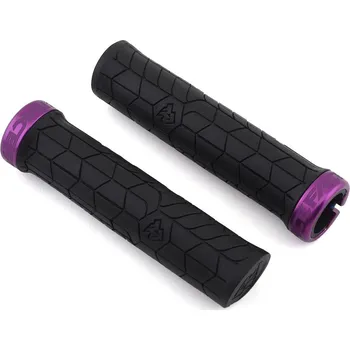 Sport MTB gripy RACE FACE GETTA, 30mm black/purple - černá/fialová