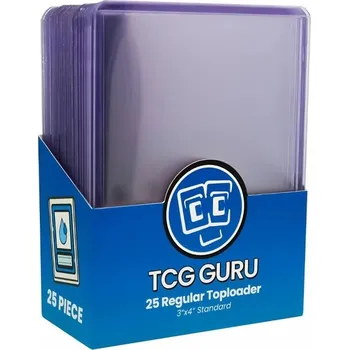Příslušenství ke karetním hrám Pokémon TCG Guru Regular Toploader 25 ks