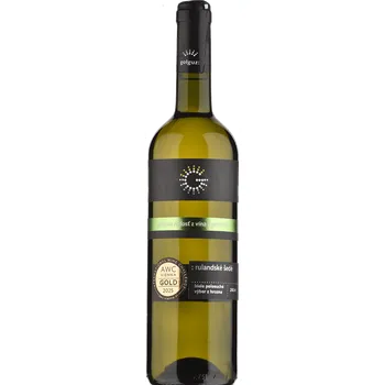 Víno Golguz Rulandské šedé 2024 výběr z hroznů polosuché