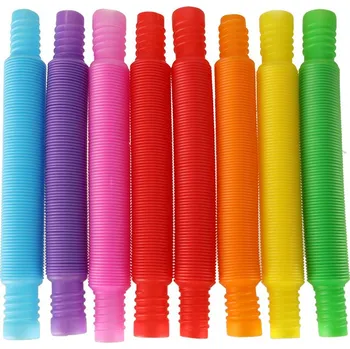 Hračka pro nejmenší Tuby smyslové trubice natahovací vzdělávací montessori