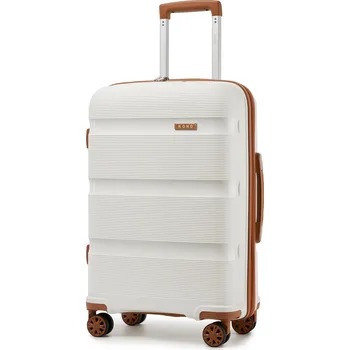 Kono KSK2492L Kufr spinner 65cm Krémová Polypropylen