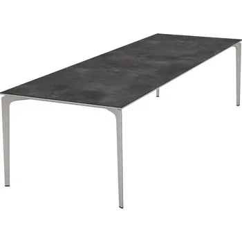 Jídelní stůl Fast Jídelní stůl Allsize, Fast, obdélníkový 300x100x74 cm, rám hliník barva dle vzorníku, deska keramika kat. R2 barva dle vzorníku