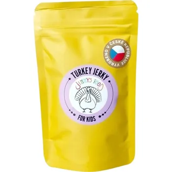 Sušené maso Jimmy's Food Jimmy’s Food Krůtí jerky pro děti, 25 g