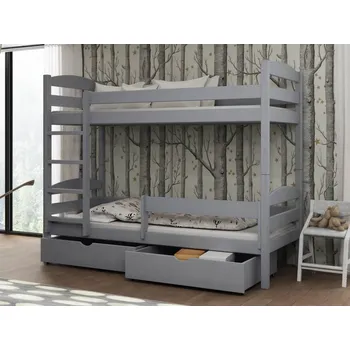 Dětská postel Dětská patrová postel Kajtek Barva dřeva: Šedá, 80x180