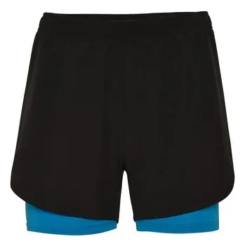 Dámské kraťasy Dámské šortky Lanus, černá/královská modrá, Velikost S