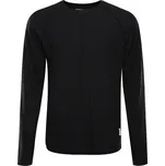 Pánské triko s dlouhým rukávem ALPINE PRO LERET black - 5XL