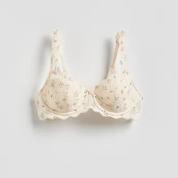 Podprsenka Reserved - Krajková podprsenka - krémová - 737HP-01X - 737HP-01X-80B