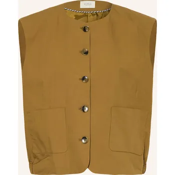Dámská vesta Yerse Dámské Sako Carli, olivová, 34