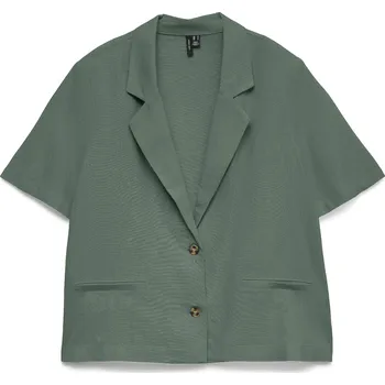 Dámské tričko Vero Moda sako s krátkým rukávem Mymilo mátové Velikost: M