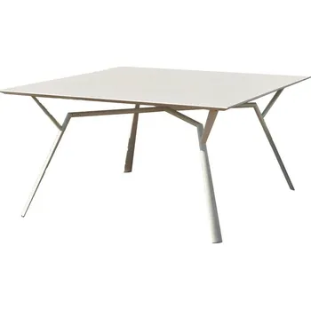 Jídelní stůl Fast Jídelní stůl Radice Quadra, Fast, čtvercový 140x140x74 cm, rám hliník barva dle vzorníku, deska hliník barva speckled grey