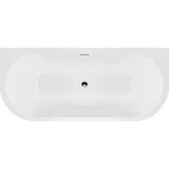 Vana Volně stojící akrylátová vana ke stěně REA CAPRI 170 cm