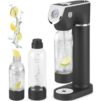 Výrobník sody BERLINGERHAUS Výrobník sody SODABAR + 2 lahve Antracit Collection BH-8557