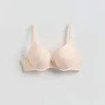 Reserved - Krajková push-up podprsenka - krémová - 811HP-01X - 811HP-01X-70B