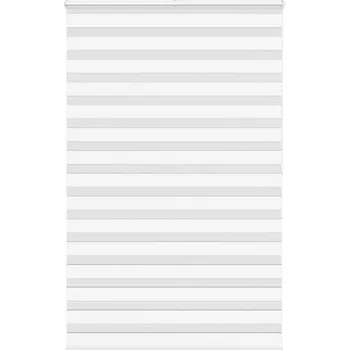 Roleta Zebra roleta bílá 145x200 cm šířka látky 140,9 cm polyester