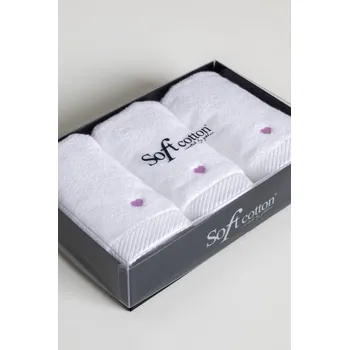 Pánský župan Soft Cotton Malé ručníky MICRO LOVE 30x50 cm, 550 g / m², Česaná prémiová bavlna 100% MICRO