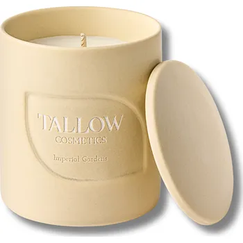 Svíčka Tallow Cosmetics | Vonná svíčka - Imperial Gardens 50 hodin hoření • ručně vyráběná keramická nádoba • kokosový vosk + hovězí lůj • cca 250 g