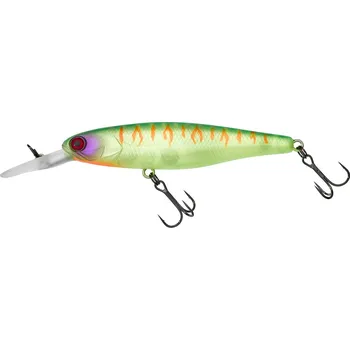 Illex Wobler Squirrel SP Lime Chart Tiger Délka: 6,1cm, Hmotnost: 4,5g, Maximální ponor: 1m