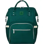 Peterson Tmavě zelený městský batoh pro maminku s madly na kočár PTN MB1 Velikost: ONE SIZE