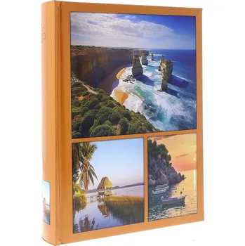 Fotoalbum Fotoalbum 10x15/200 B46200S Gedeon ISLAND NEW oranžový a140947