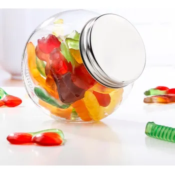 Dóza na potraviny Haushalt international Skleněná dóza na bonbóny, 470 ml 672258
