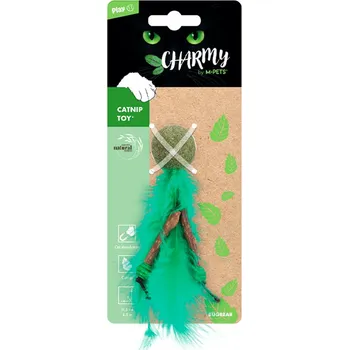 Hračka pro kočku M-Pets hračka pro kočky s catnipem zelená