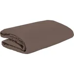 Jersey prostěradlo EKONOM 120x200 cm hnědé