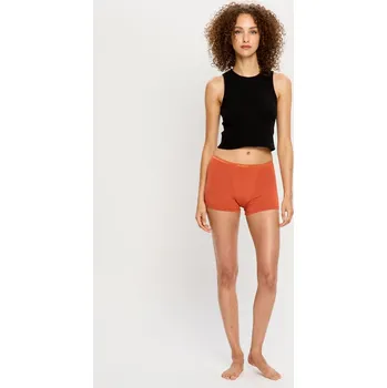 Menstruační kalhotky Menstruační kalhotky Modibodi Classic Boyshort Super Burnt Brick (MKMCBSBB) S