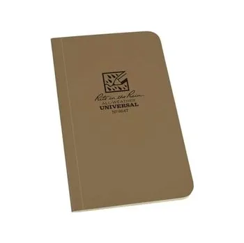 Zápisník Rite in the Rain voděodolný linkovaný zápisník Memo Book 9 × 13 cm FDE