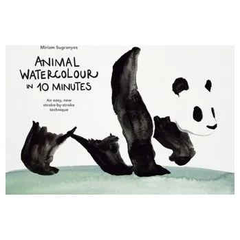 Populárně naučná literatura pro dospělé Animal Watercolour in 10 Minutes - Miriam Sugranyes