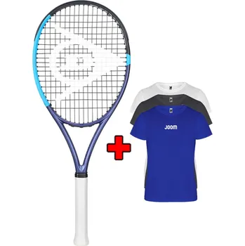 Raketový sport Tenisová raketa DUNLOP FX 500 LITE 2026 VYPLETENÁ + bonus TRI - GRIP 1