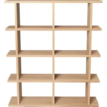 Knihovna Knihovna Kona 2x4, Natural Oak – Ferm Living