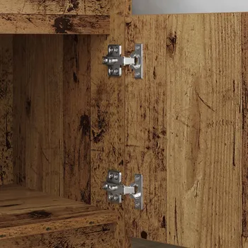 Nábytkové kování Závěs 12 pcs Niklová 85 x 52,5 x 9,5 mm Železo