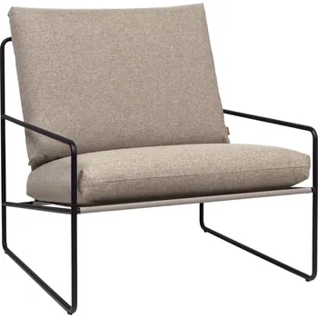 Zahradní křeslo Desert, Black / Dark Sand – Ferm Living