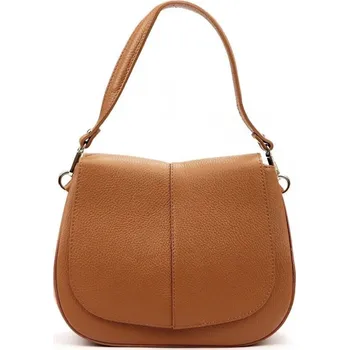 Kabelka Kožená dámská kabelka LUKA 24-033 CAMEL