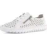 Rieker bílé polobotky s prořezávaným vzorem M2300-80 - 36 | P682711