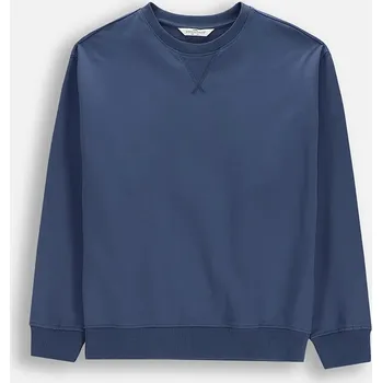 Chlapecká mikina Dětská bavlněná mikina Coccodrillo WC6132101VBA modrá 95X, vel. 116