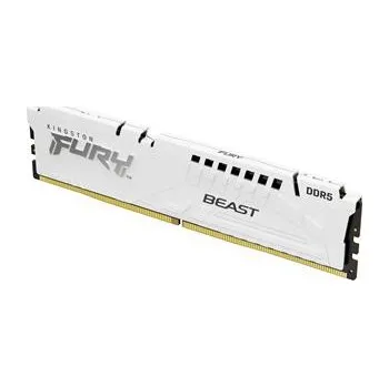 Operační paměť Kingston FURY Beast White DDR5 16GB 5600MT/s DIMM CL40 XMP - KF556C40BW-16