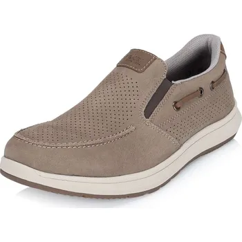 Pánské mokasíny Pánské mokasíny RIEKER 16968-64 béžová S6 43