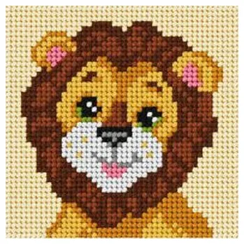 Set školních potřeb Haft. Moje pierwsze wyszywanie - Lew (pl, 2000, Anex-bis)