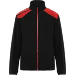 Pánská fleecová mikina Terrano, černá/červená, Velikost 3XL