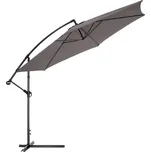Velký polohovatelný slunečník AVENBERG SUNNY 300, průměr 3M, šedá